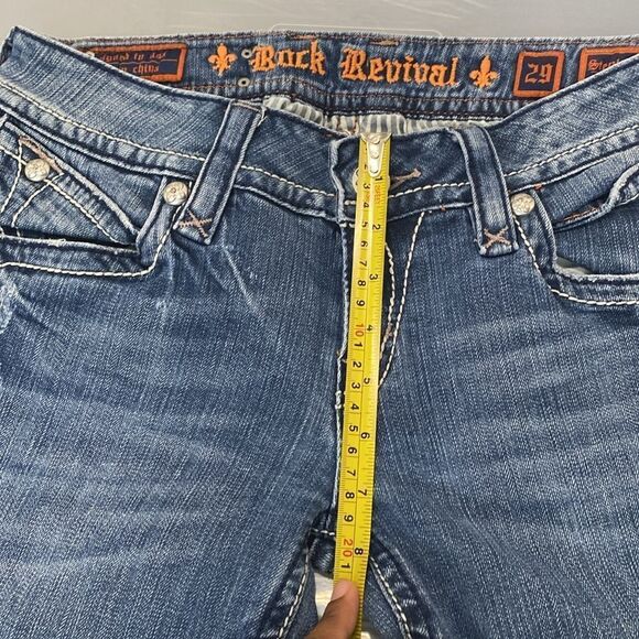 Rock revival Jeans Y2K woman size 29 - Picture 11 of 11